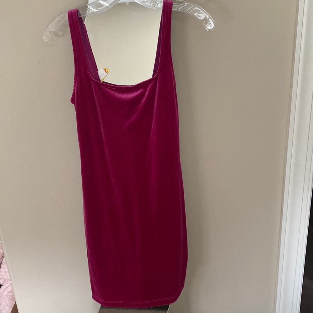 Urban Outfitters | NW Hailey Velvet Mini Dress
